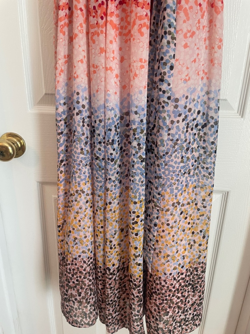 Lane Bryant Ombre Speckle Maxi Dress in Pink, Blue & Cream - Picture 4 of 8
